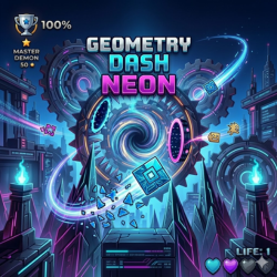 Geometry Dash Neon