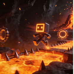 Geometry Dash Lava Mod