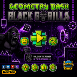 Geometry Black Gorilla