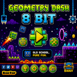 Geometry Dash 8 Bit