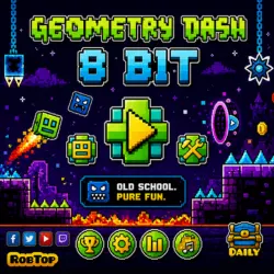 Geometry Dash 8 Bit